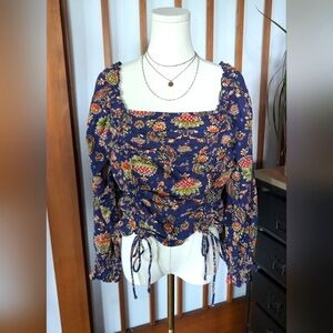 Calligraphie Cotton Blend Long Sleeve